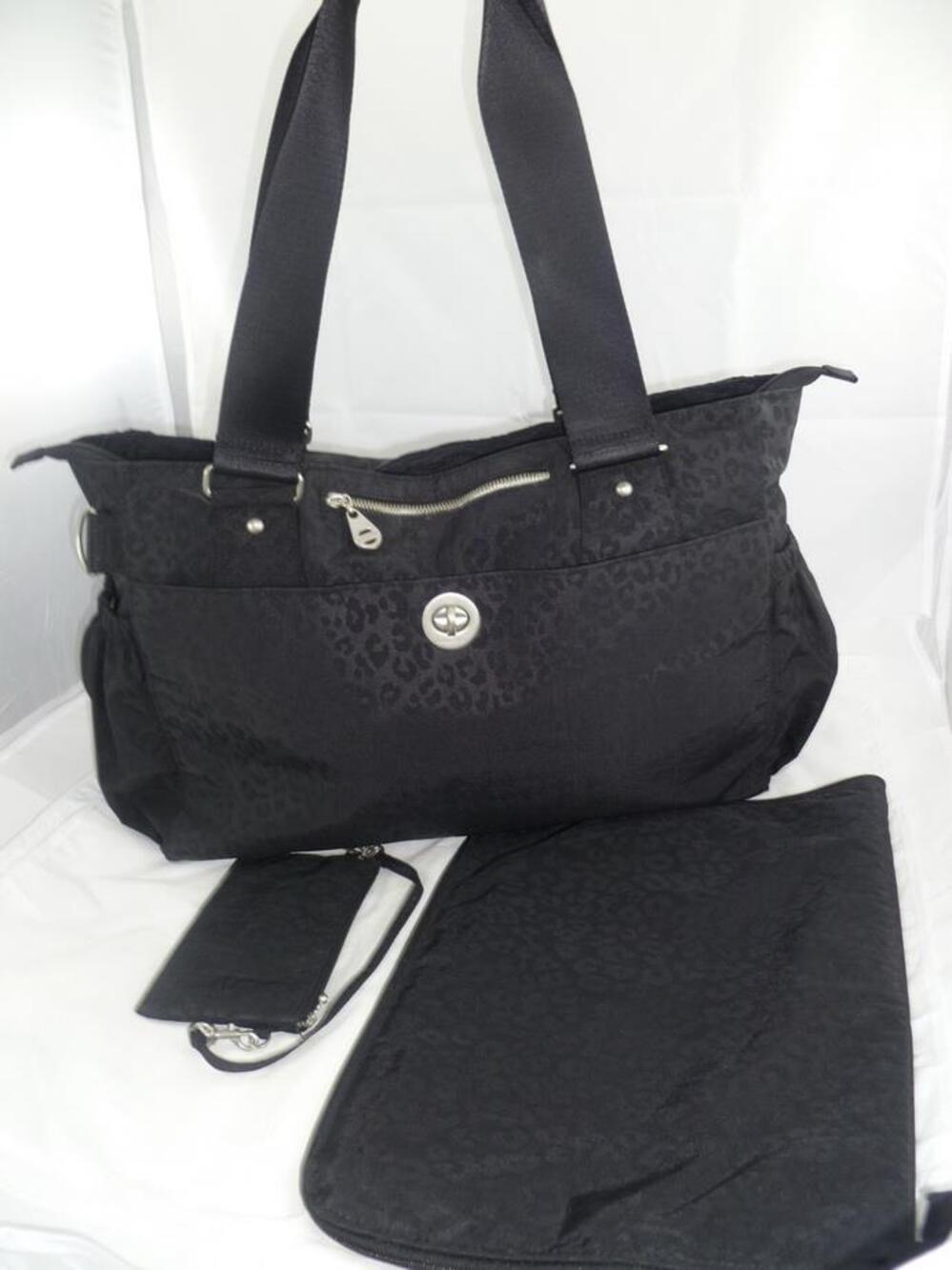 BAGGALLINI PALERMO USED/NO STRAP WEEKENDER/CROSSBODY/TRAVEL/DIAPER BAG W/PAD